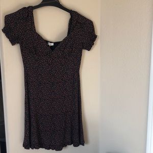 Mini dress floral print